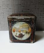 art deco blikje van houten""s cacao en chocolade fabrieken, Ophalen of Verzenden, Gebruikt, Overige