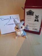 jim shore traditions bambi thumper stampertje 6000959, Ophalen, Bambi of Dumbo, Zo goed als nieuw, Beeldje of Figuurtje