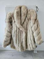 Mooie dikke bontjas van Saga Fox, Kleding | Dames, Jassen | Winter, Maat 38/40 (M), Verzenden, Beige, Zo goed als nieuw