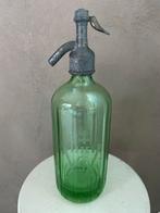 Antieke franse siphon uranium spuitfles gravure Vittel, Ophalen of Verzenden