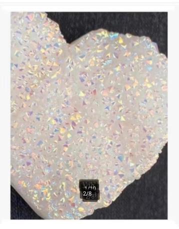 Angel Aura hart 5 x 5 cm, in beschermende folie lijst 11x11 beschikbaar voor biedingen