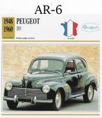 Ar6 Autokaart Peugeot 203 --, Ophalen of Verzenden, Zo goed als nieuw, Auto's