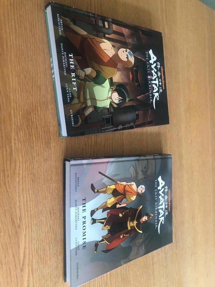 Avatar the last airbender The Rift & The Promise, Boeken, Strips | Comics, Zo goed als nieuw, Meerdere comics, Amerika, Ophalen of Verzenden