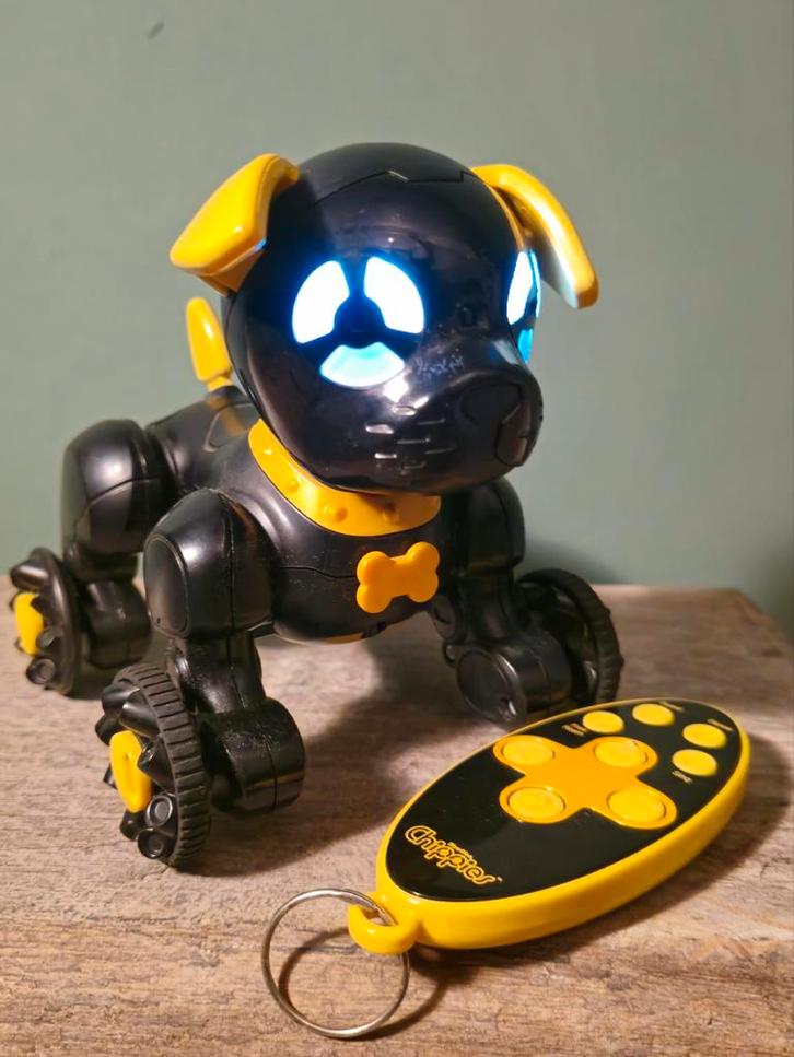 WowWee Chippies Robot Hondje - Interactief Speelgoed, Kinderen en Baby's, Speelgoed | Actiefiguren, Gebruikt, Ophalen of Verzenden