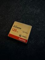 CF Compact Flash 128GB Sandisk Extreme 120mb/s, Audio, Tv en Foto, Fotografie | Geheugenkaarten, Ophalen of Verzenden, Zo goed als nieuw