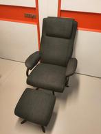 Relaxfauteuil incl. hocker, Huis en Inrichting, Fauteuils, Ophalen of Verzenden, Zo goed als nieuw, 75 tot 100 cm, 50 tot 75 cm