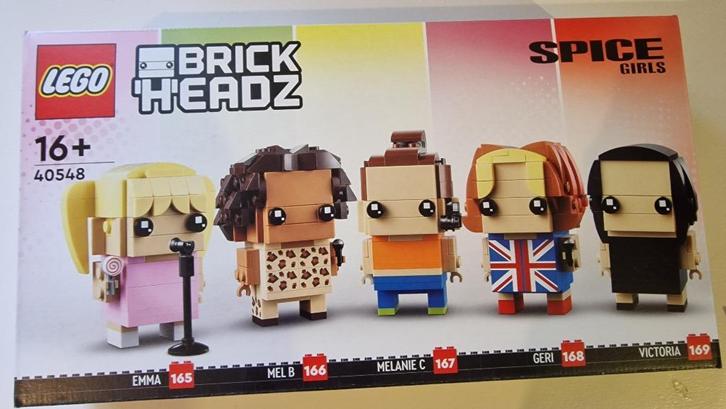 Lego 40548 BrickHeadz Eerbetoon aan de Spice Girls, Kinderen en Baby's, Speelgoed | Duplo en Lego, Nieuw, Lego, Complete set, Ophalen of Verzenden