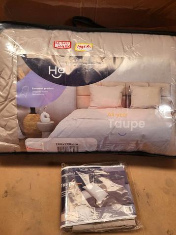 HappyBed Taupe 260x220 - Dekbed voor het hele jaar beschikbaar voor biedingen