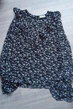 Mooie blouse met bloemenprint - Loavies, Zwart, Ophalen of Verzenden, Lange mouw, Maat 36 (S)