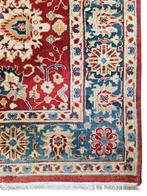 Handmade oriental wool Ziegler carpet floral red 201x299cm, Gebruikt, 200 cm of meer, Persian Perzisch vintage oosters Ziegler hype