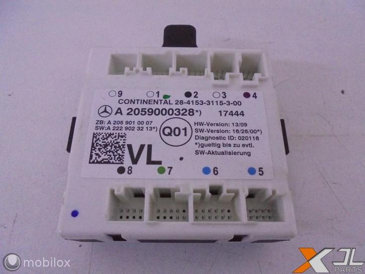 C-KLASSE W205 SAM MODULE RELAIS VOORPORTIER LI A2059000328, Auto-onderdelen, Elektronica en Kabels, Mercedes-Benz, Gebruikt, Ophalen of Verzenden