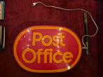 Vintage Post Office Lichtbak dubbelzijdig en met verlichting, Ophalen of Verzenden, Gebruikt, Lichtbak of (neon) lamp
