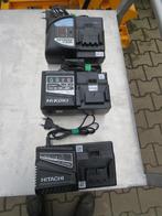 hitachi hikoki acculader diverse types voor schuifaccu, Doe-het-zelf en Verbouw, Gebruikt, Zandhaarweg, Hikoki.nl, Hikoki