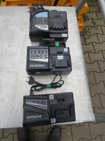 hitachi hikoki acculader diverse types voor schuifaccu  beschikbaar voor biedingen