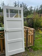 Originele paneeldeur, Doe-het-zelf en Verbouw, Deuren en Horren, Binnendeur, Minder dan 200 cm, Ophalen of Verzenden, Glas