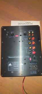Klasse A/B DetonaTion DT80 Subwoofer Amplifier, Audio, Tv en Foto, Luidsprekers, Overige merken, Gebruikt, Subwoofer, Ophalen of Verzenden