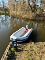 Valiant D-380 RIB met Honda BF20 inclusief trailer, Watersport en Boten, Gebruikt, Benzine, Minder dan 70 pk, Overige materialen