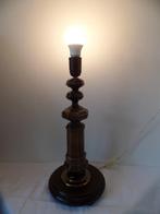 vintage houten lampvoet klassiek model jaren 50/60, Verzenden