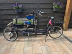 Elektrische tandem, Fietsen en Brommers, Fietsen | Tandems, Ophalen, Zo goed als nieuw, Minder dan 10 versnellingen