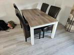Eettafel, Huis en Inrichting, Ophalen, 50 tot 100 cm, Zo goed als nieuw, 150 tot 200 cm