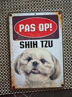 Bordjes met schattig Shih Tzu hondje, Dieren en Toebehoren, Ophalen of Verzenden