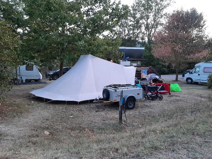 Mooie de WAARD tent type JAN VAN GENT, Caravans en Kamperen, Tenten, tot en met 4, Zo goed als nieuw, Ophalen