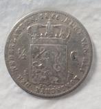 Halve gulden 1866, Postzegels en Munten, Munten | Nederland, ½ gulden, Verzenden, Zilver, Losse munt