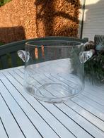 Glazen vaas / wijnkoeler met handvatten, Ophalen, Overige kleuren, Nieuw, Glas