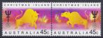 Australie Christmas Island - Jaar van de Os serie 1997, Postzegels en Munten, Postzegels | Oceanië, Ophalen of Verzenden, Postfris
