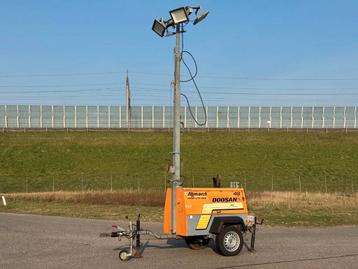 Doosan Allmand Night-Light Pro mobiele lichtmast LED beschikbaar voor biedingen