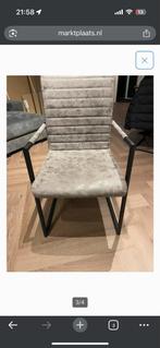 Set van 4 Breazz Monza eetkamerstoelen, Huis en Inrichting, Stoelen, Ophalen, Gebruikt, Leer, Vier