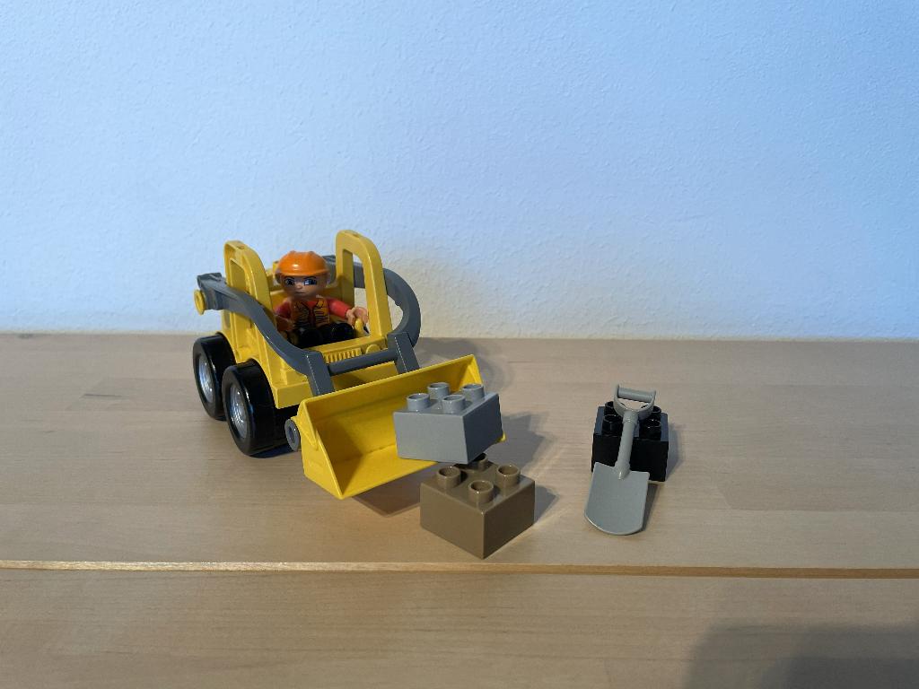 LEGO Duplo Zware graafmachine – Set 5650 – Compleet, Ophalen of Verzenden, Gebruikt, Complete set, Duplo