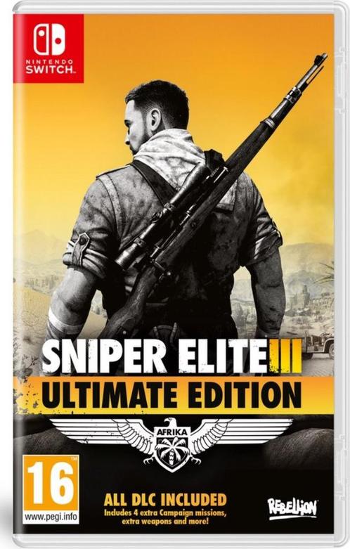 Sniper Elite 3: Ultimate Edition - Nintendo Switch, Spelcomputers en Games, Games | Nintendo Switch, Zo goed als nieuw, Shooter
