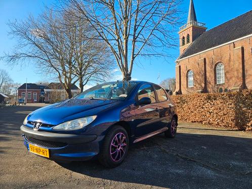 Peugeot 206 1.4 5D 2004 Blauw!, Auto's, Peugeot, Bedrijf, Benzine, C, Hatchback, Handgeschakeld, Origineel Nederlands, Blauw, Voorwielaandrijving