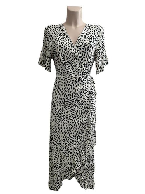 Miljuschka jurk maxi XL, Kleding | Dames, Jurken, Zo goed als nieuw, Maat 46/48 (XL) of groter, Zwart, Onder de knie, Ophalen of Verzenden