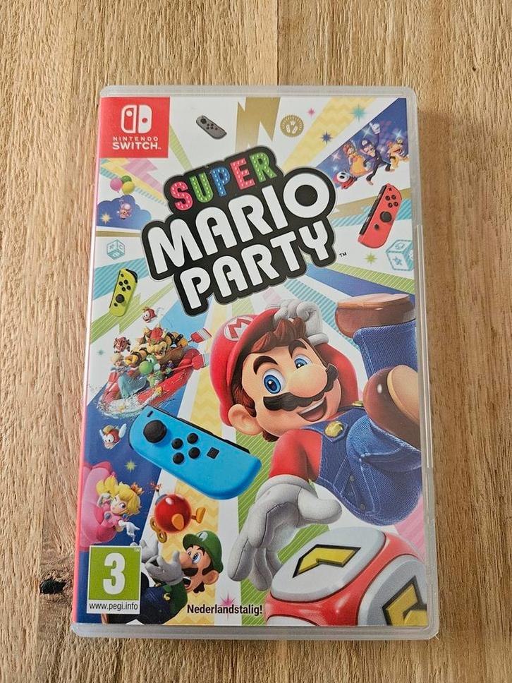 Super Mario Party, Spelcomputers en Games, Games | Nintendo Switch, Zo goed als nieuw, Overige genres, 3 spelers of meer, Vanaf 3 jaar