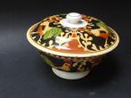 Soc.Ceramique kom met deksel decor haan, Ophalen of Verzenden