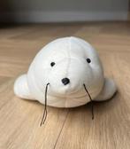 Knuffel zeehond, wit (30 cm), Ophalen of Verzenden, Zo goed als nieuw, Overige typen