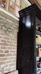 Prachtige en praktische Chineese boekenkast - glanzend zwart, Ophalen, Met deur(en), 100 tot 150 cm, 200 cm of meer