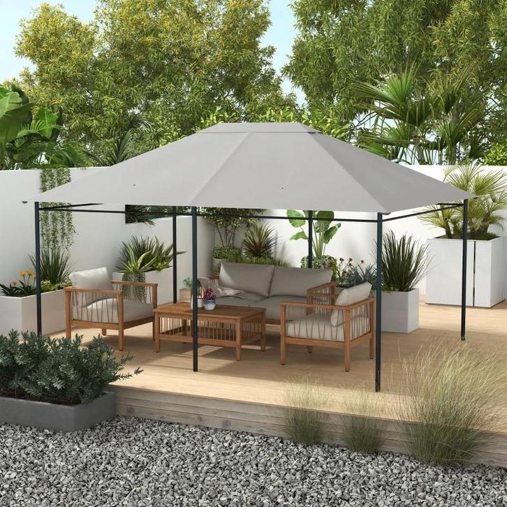 Vervangingsdak voor Paviljoen 4x3 (NIEUW), Tuin en Terras, Partytenten, Nieuw, Paviljoen, Minder dan 5 meter, Minder dan 4 meter