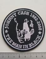 Johnny Cash mooie the man in black 1982-2002 patch c109, Nieuw, Kleding, Verzenden