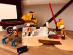 Playmobil Bouwplaats met vrachtwagen!, Ophalen of Verzenden, Gebruikt, Complete set