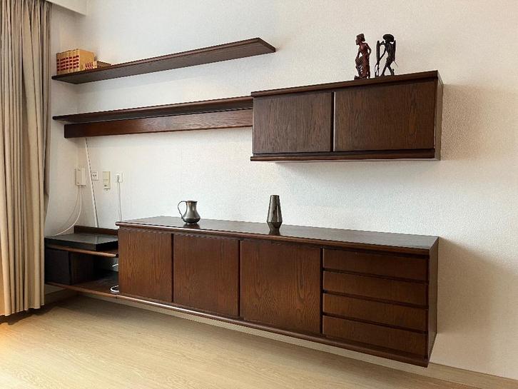 Banzbord zwevende wandkast, Huis en Inrichting, Kasten | Wandmeubels, Gebruikt, 100 tot 150 cm, 250 tot 300 cm, 25 tot 50 cm, Met lade(s)