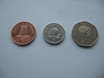 Drie munten van de eilanden beschikbaar voor biedingen
