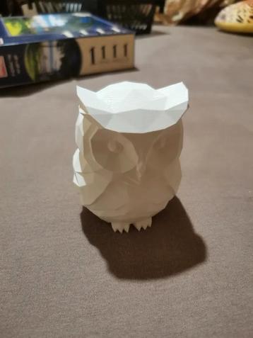 3D Geprinte Uil je mag zelf de grote kiezen beschikbaar voor biedingen