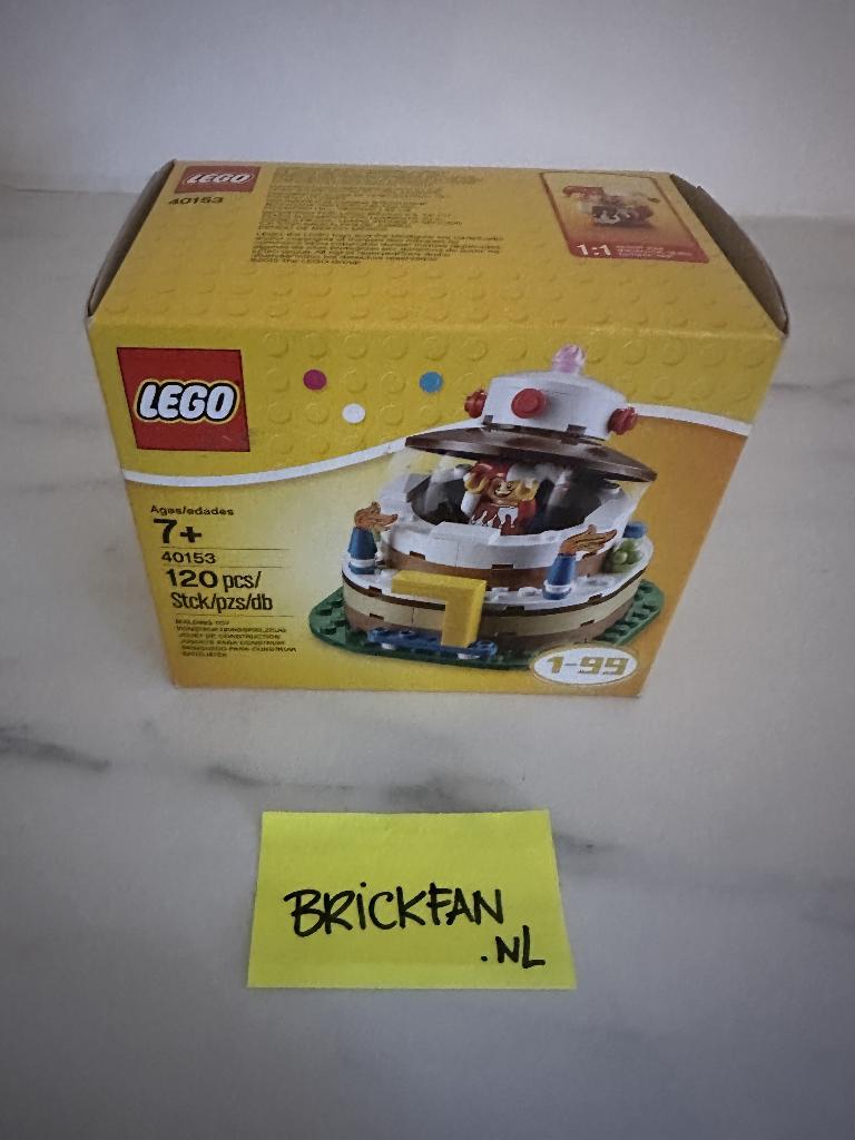 LEGO 40153 Birthday Table Decoration, Ophalen of Verzenden, Nieuw, Complete set, Lego