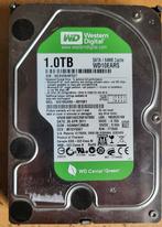 Western Digital WD10EARS 1TB 3.5" SATA harddisk, Intern, Gebruikt, SATA, 1TB