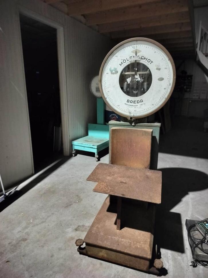 Antieke Ukwezen Weegschaal Model No 154-1967, Antiek en Kunst, Antiek | Woonaccessoires, Ophalen