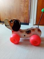 Fisher Price kwispelhondje vintage, Ophalen of Verzenden, Gebruikt