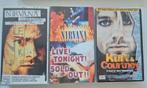 Nirvana Videobanden - Kurt, Live Tonight, Teen Spirit, Alle leeftijden, Ophalen of Verzenden, Gebruikt